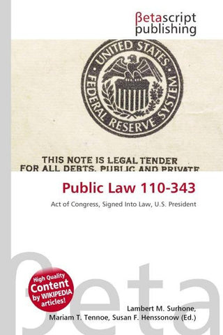 Public Law 110-343