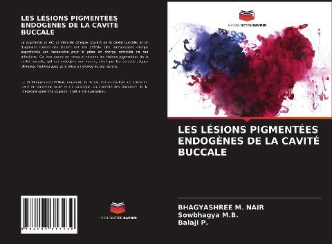 LES LÉSIONS PIGMENTÉES ENDOGÈNES DE LA CAVITÉ BUCCALE