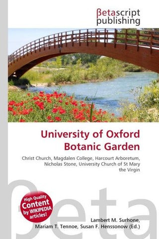 University of Oxford Botanic Garden