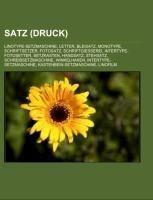 Satz (Druck)