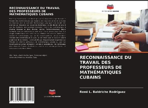 RECONNAISSANCE DU TRAVAIL DES PROFESSEURS DE MATHÉMATIQUES CUBAINS