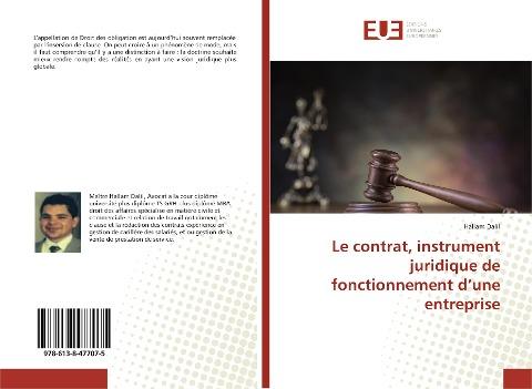 Le contrat, instrument juridique de fonctionnement d'une entreprise