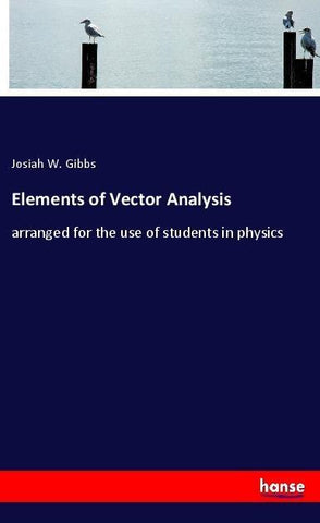 Elements of Vector Analysis