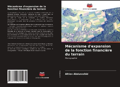 Mécanisme d'expansion de la fonction financière du terrain