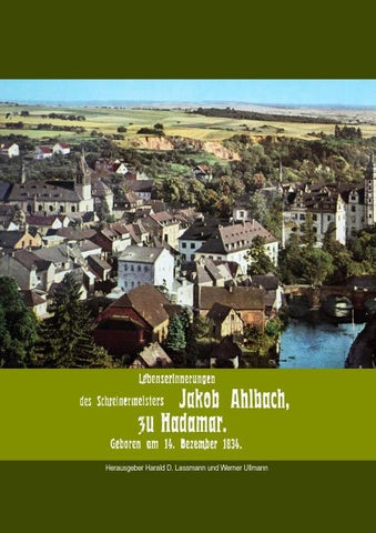 Lebenserinnerungen des Schreinermeisters Jakob Ahlbach