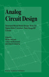 Analog Circuit Design