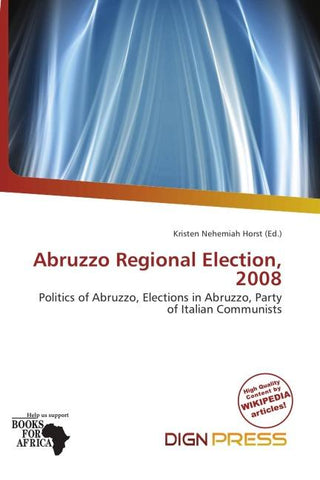 Abruzzo Regional Election, 2008