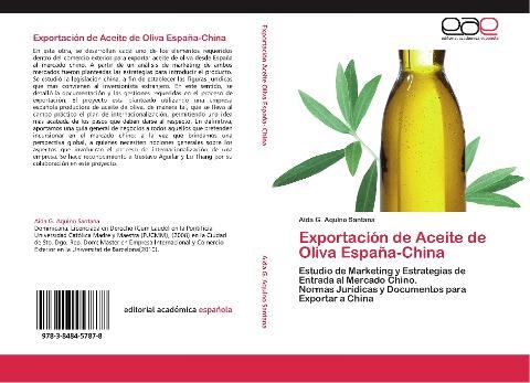 Exportación de Aceite de Oliva España-China