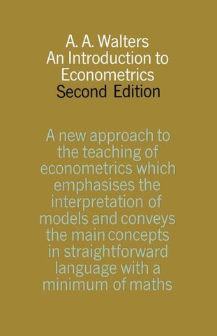 An Introduction to Econometrics