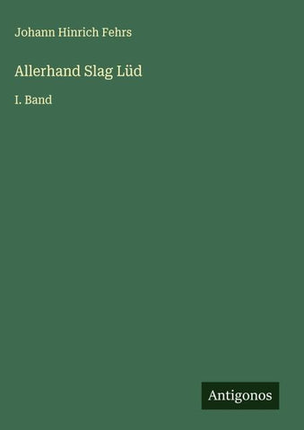 Allerhand Slag Lüd