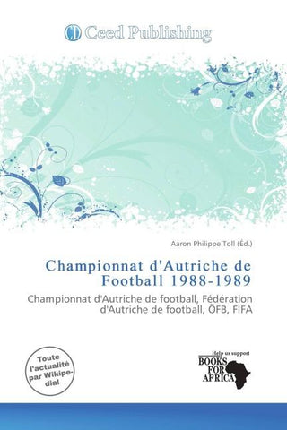 Championnat d'Autriche de Football 1988-1989