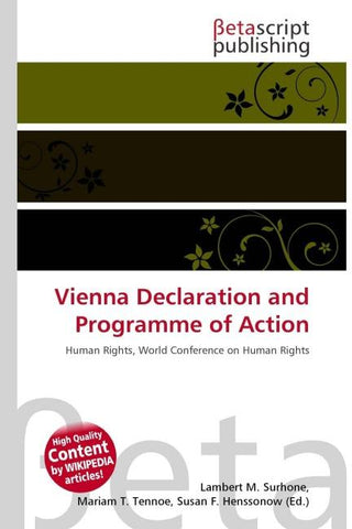 Vienna Declaration and Programme of Action