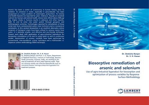 Biosorptive remediation of arsenic and selenium