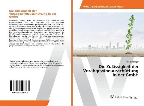 Die Zulässigkeit der Vorabgewinnausschüttung in der GmbH