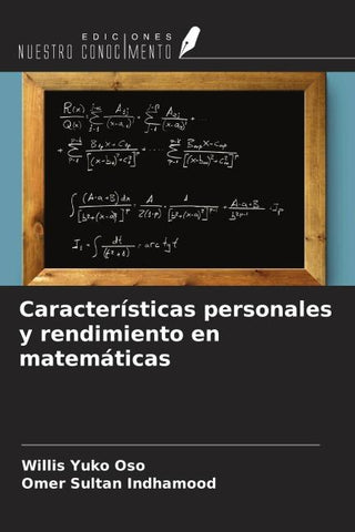Características personales y rendimiento en matemáticas
