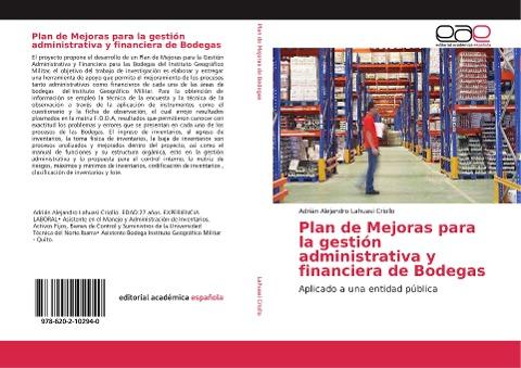 Plan de Mejoras para la gestión administrativa y financiera de Bodegas