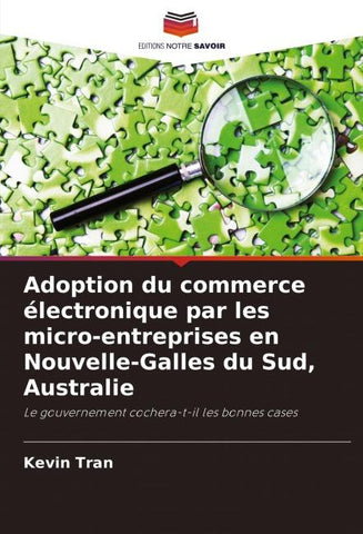 Adoption du commerce électronique par les micro-entreprises en Nouvelle-Galles du Sud, Australie