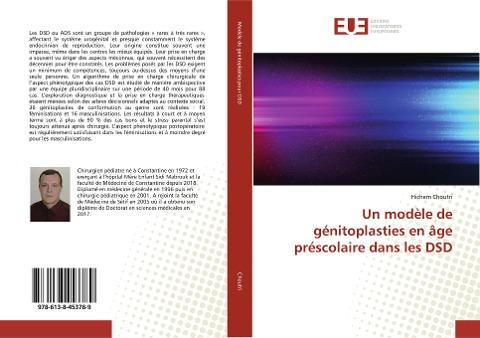 Un modèle de génitoplasties en âge préscolaire dans les DSD