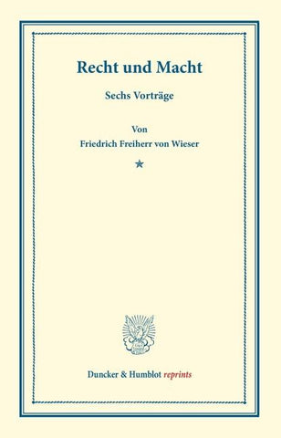 Recht und Macht