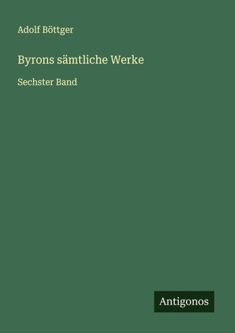 Byrons sämtliche Werke