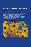 Bairischer Dialekt