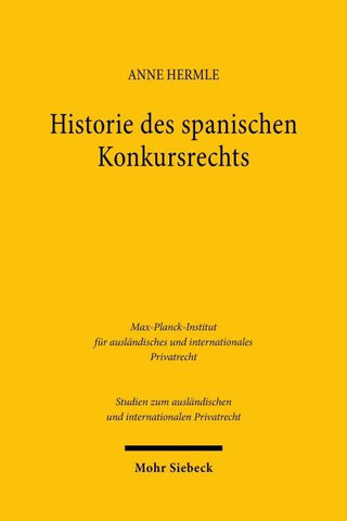 Historie des spanischen Konkursrechts
