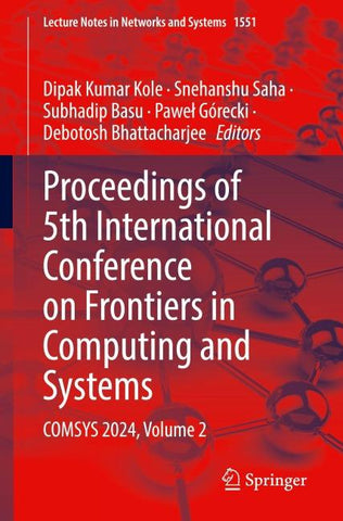 Proceedings of 5th International Conference on Frontiers in Computing and Systems