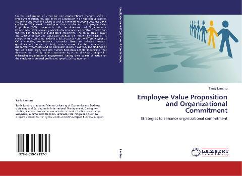 Employee Value Proposition and Organizational Commitment