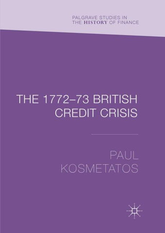 The 1772–73 British Credit Crisis