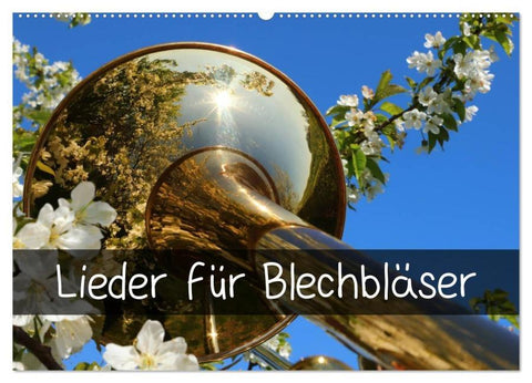 Lieder für Blechbläser (Wandkalender 2026 DIN A2 quer), CALVENDO Monatskalender