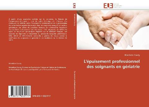 L''épuisement professionnel des soignants en gériatrie