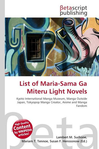 List of Maria-Sama Ga Miteru Light Novels