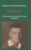 So war's