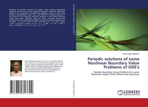 Periodic solutions of some Nonlinear Boundary Value Problems of ODE's
