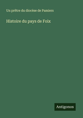 Histoire du pays de Foix