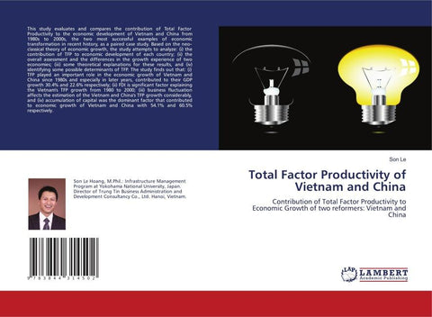 Total Factor Productivity of Vietnam and China