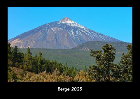 Berge 2025 Fotokalender DIN A3