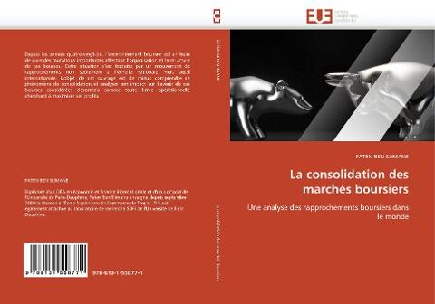 La consolidation des marchés boursiers