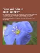 Oper aus dem 20. Jahrhundert