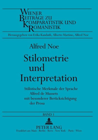 Stilometrie und Interpretation