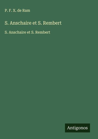 S. Anschaire et S. Rembert