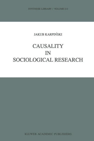 Causality in Sociological Research