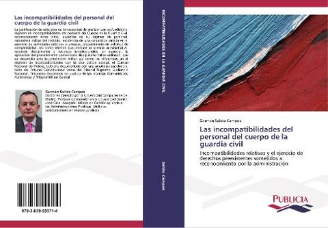 Las incompatibilidades del personal del cuerpo de la guardia civil