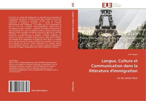 Langue, Culture et Communication dans la littérature d'immigration