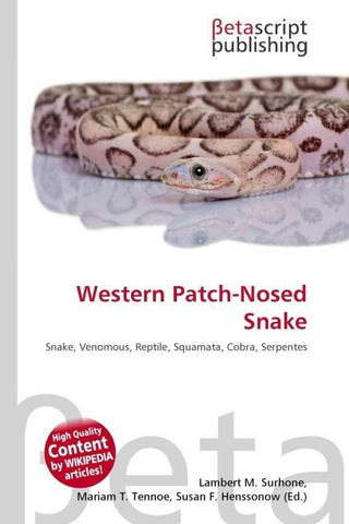 Western Patch-Nosed Snake
