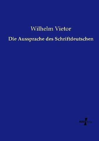 Die Aussprache des Schriftdeutschen