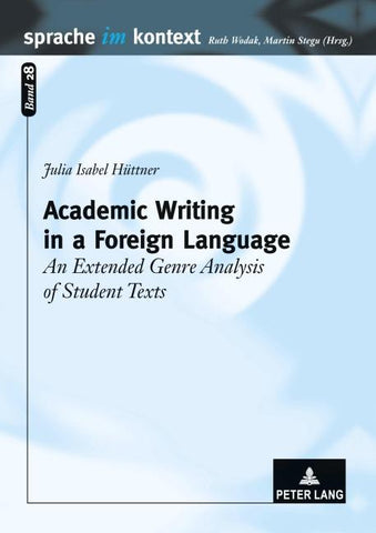 Academic Writing in a Foreign Language