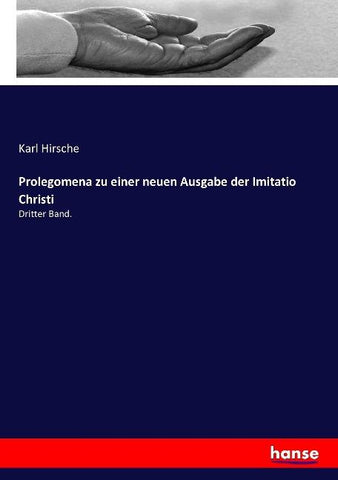 Prolegomena zu einer neuen Ausgabe der Imitatio Christi