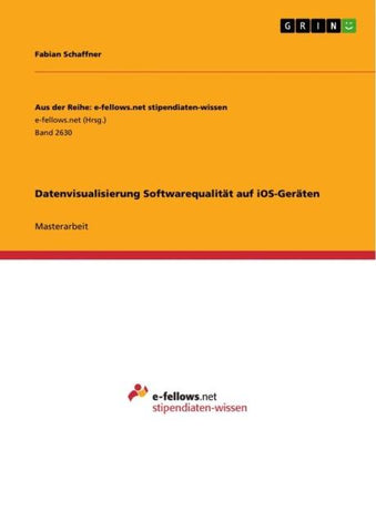 Datenvisualisierung Softwarequalität auf iOS-Geräten