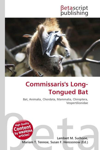 Commissaris's Long-Tongued Bat
